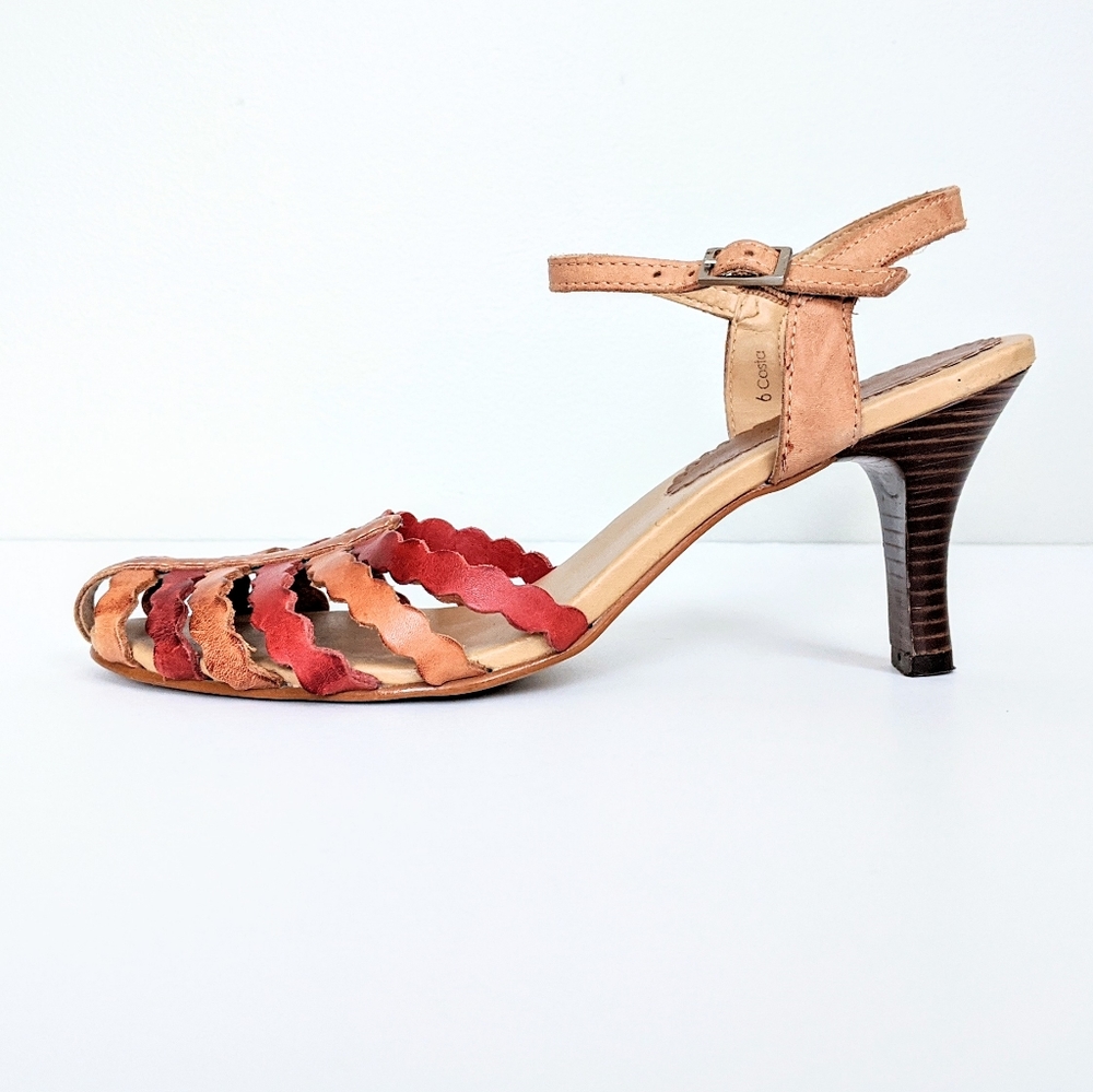 🇧🇷 Passofino Strappy Leather Sandals Made In Brazil